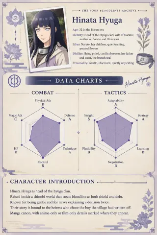 Hinata Hyuga — profile card
