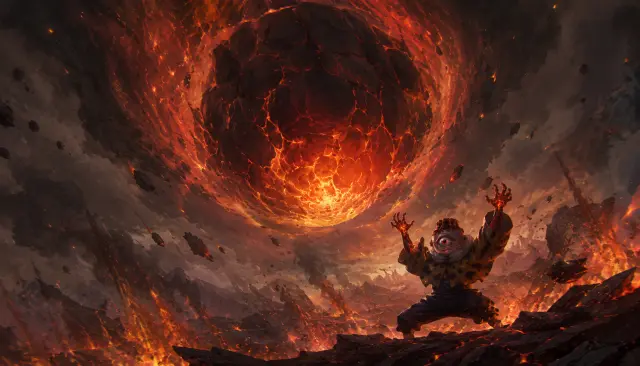 Jogo Maximum Meteor scene
