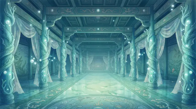 Hintergrund: Drachenpalast