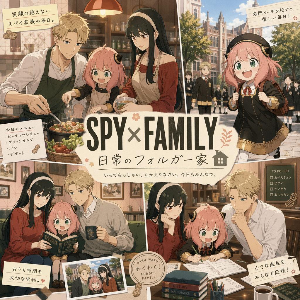 Spy x Family Simulator — Live the Forger Family's Secret Life in Berlint