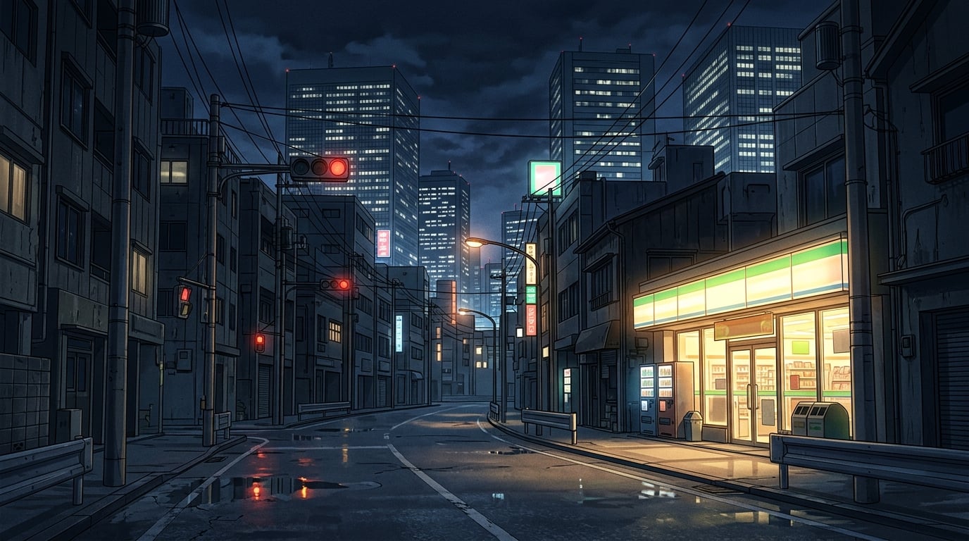 2017 现代东京背景