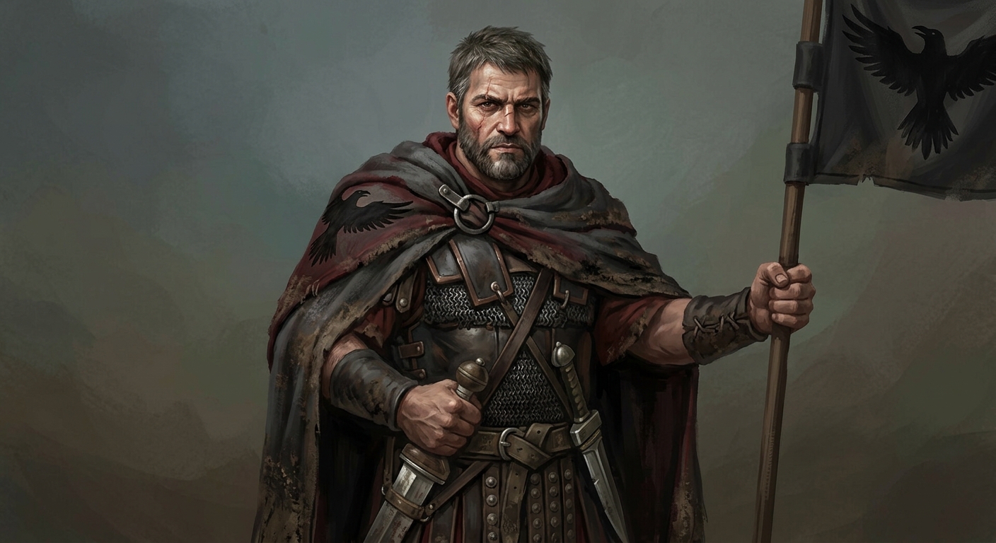 Bronze Eagle Rome — Marcus Crow-Bannerのキャラクターカード