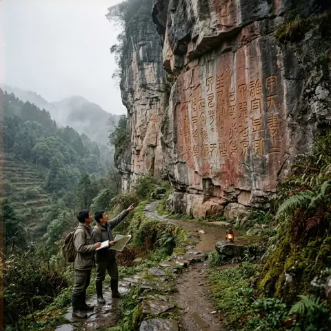 Guizhou Hongya Cliff Inscriptions