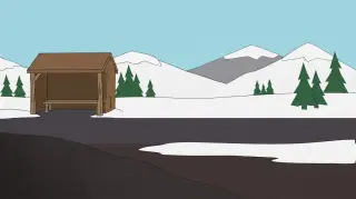 标题主视觉 —— 积雪公车站的早晨