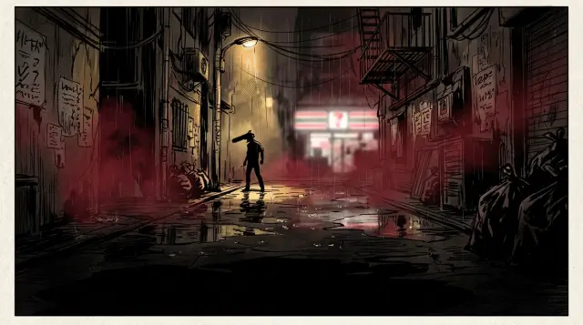 Chainsaw Man — First Night Under Makima scene art