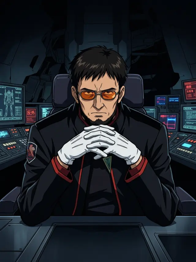 Neon Genesis Evangelion art direction