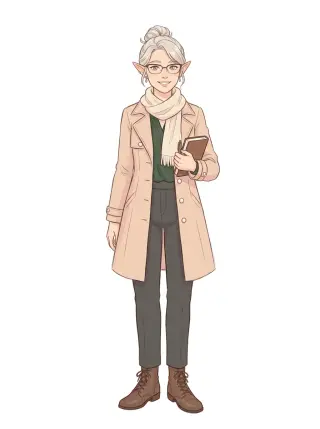 Freya Lumen — warm sprite