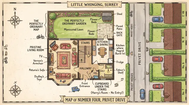 Number Four Privet Drive