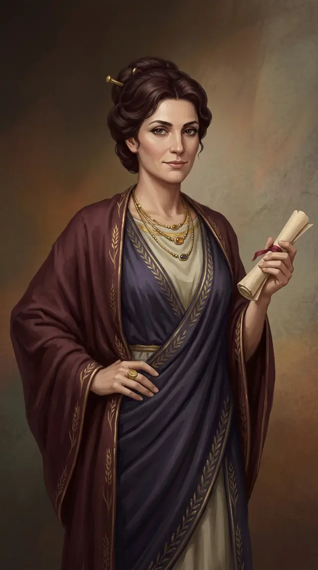 Bronze Eagle Rome — Charakterkarte Livia Severa