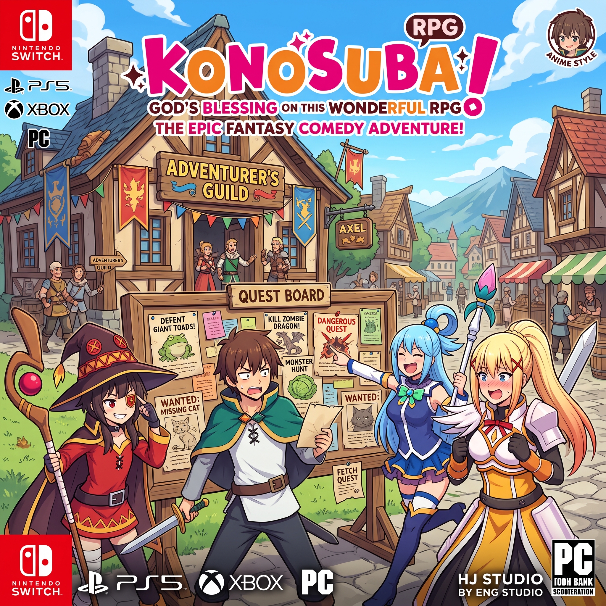 KonoSuba — Fantasy Game: The Dysfunctional Party's Guide to Belzerg