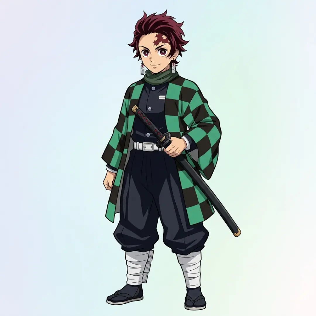 Demon Slayer — AI-generated world cover art on Neta Studio
