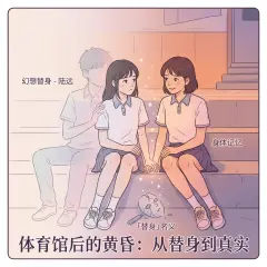 體育館後的黃昏