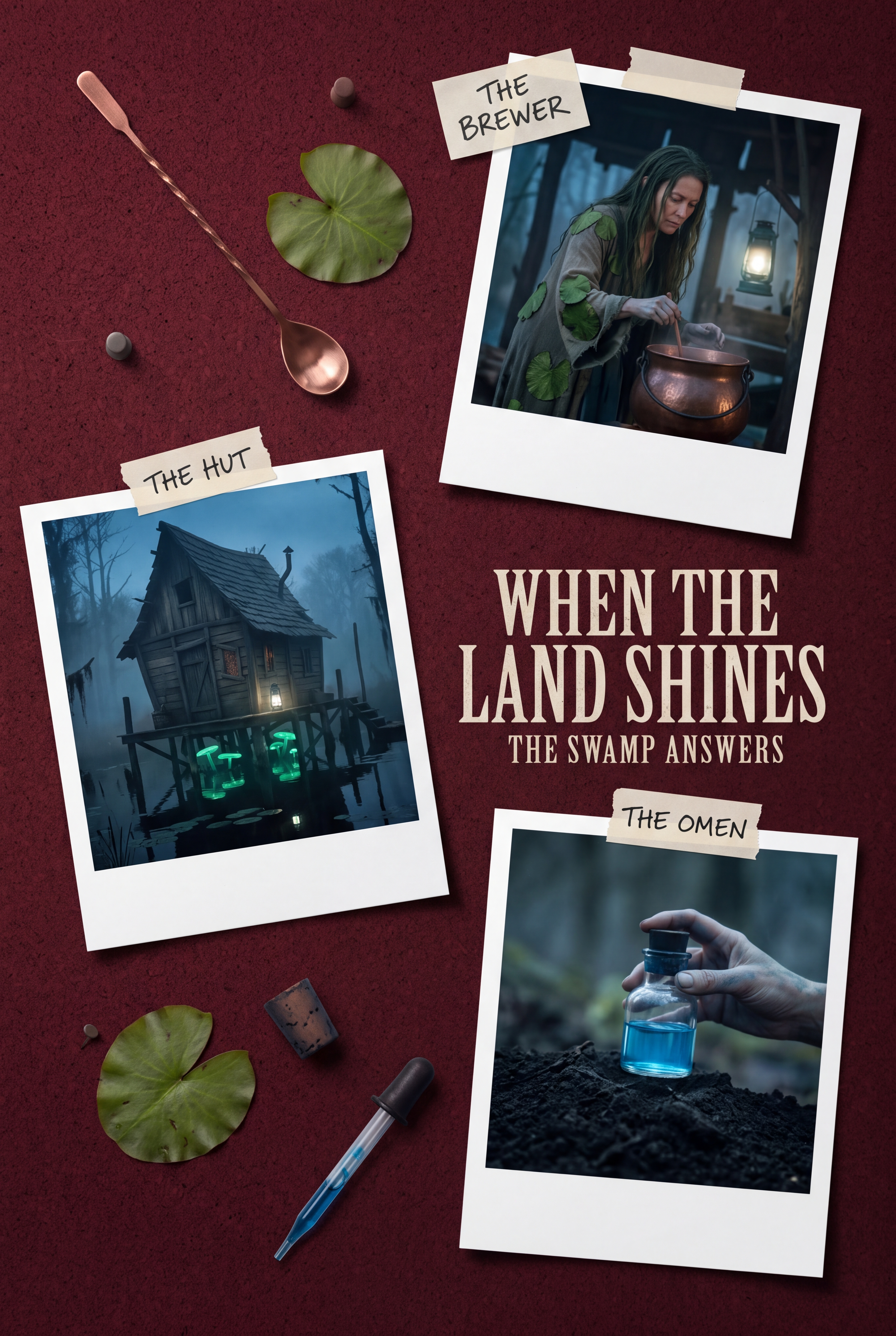 Referenzbild – When-the-Land-Shines-Pinnwand-Pitch-Board