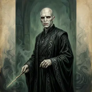 Weltreferenz — Covergrafik von Lord Voldemort