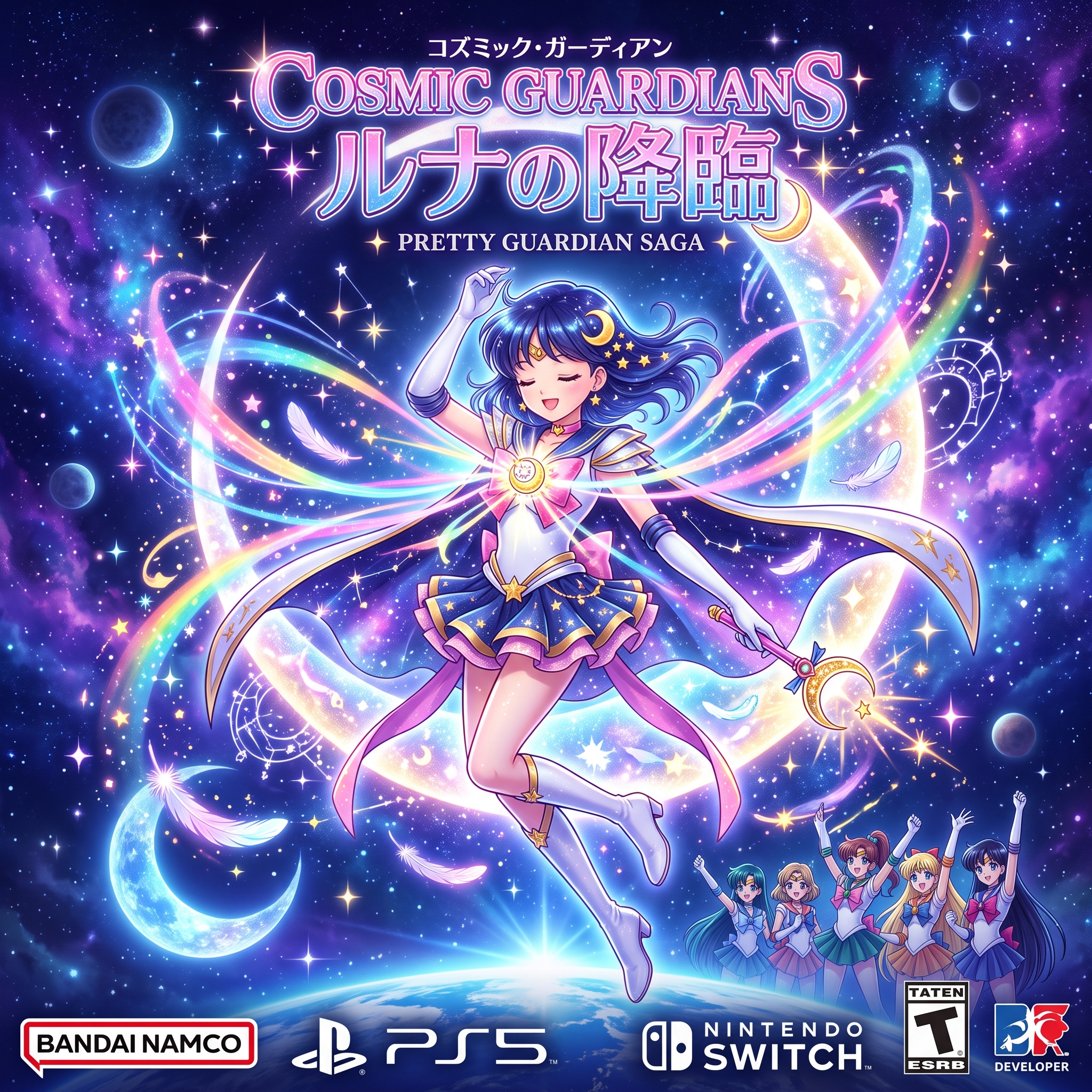 美少女战士模拟器 — 魔法少女冒险:月亮王国传奇
