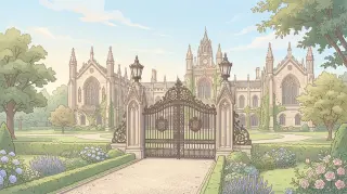 Eden Academy gate background