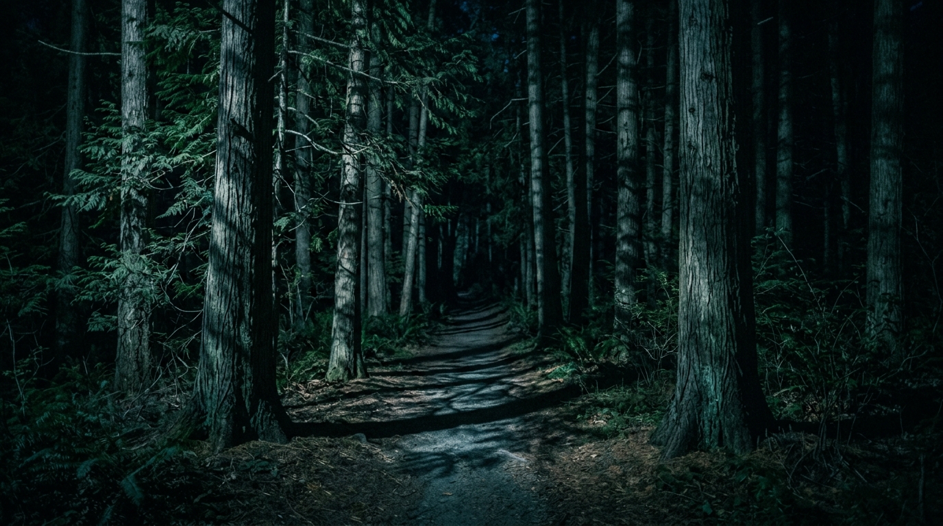 Night Forest background