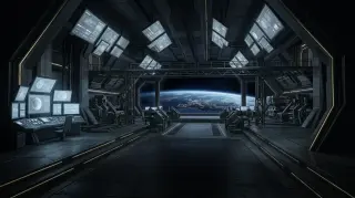 Deck de comando da Bunker