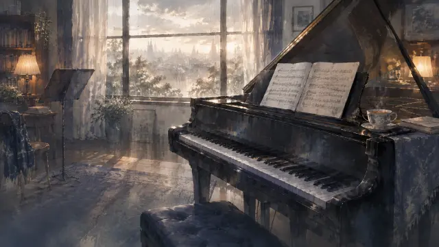 After the Nocturne——次日清晨的琴房