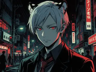 Bungo Stray Dogs art direction