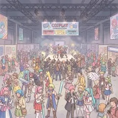 角色扮演展会场