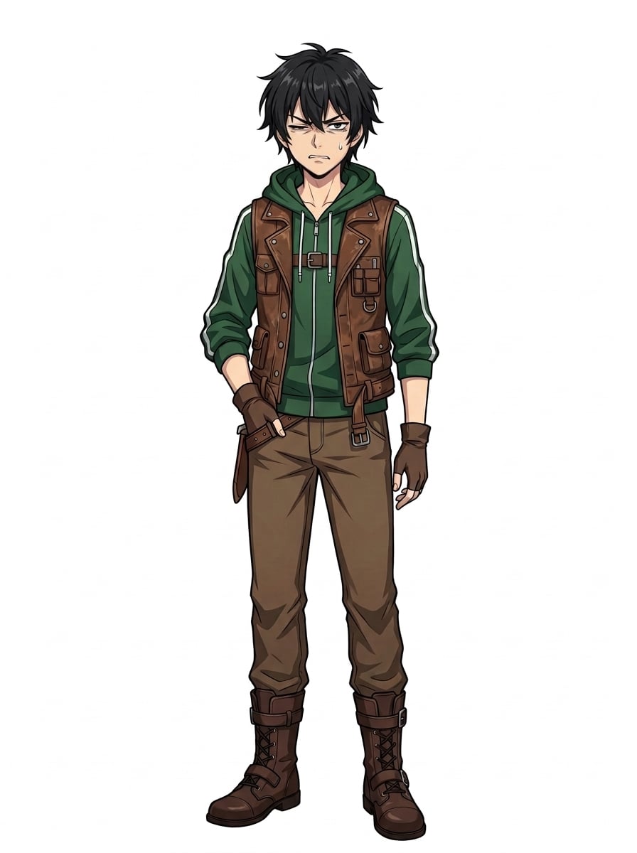 Kazuma annoyed sprite