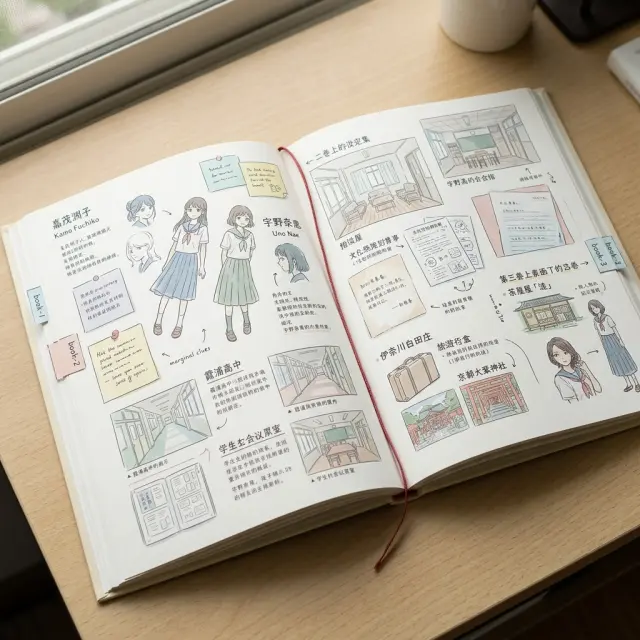 Artbook — photographed setting bible