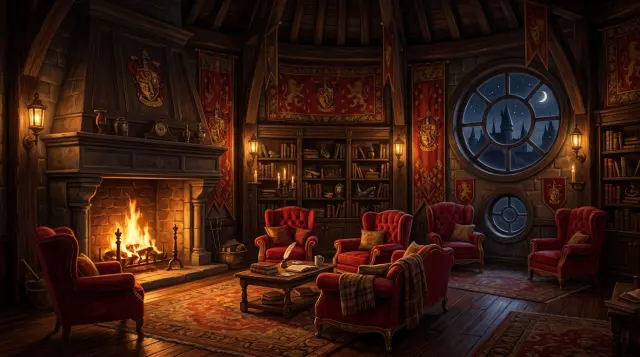 Harry Potter — Gryffindor common room wallpaper