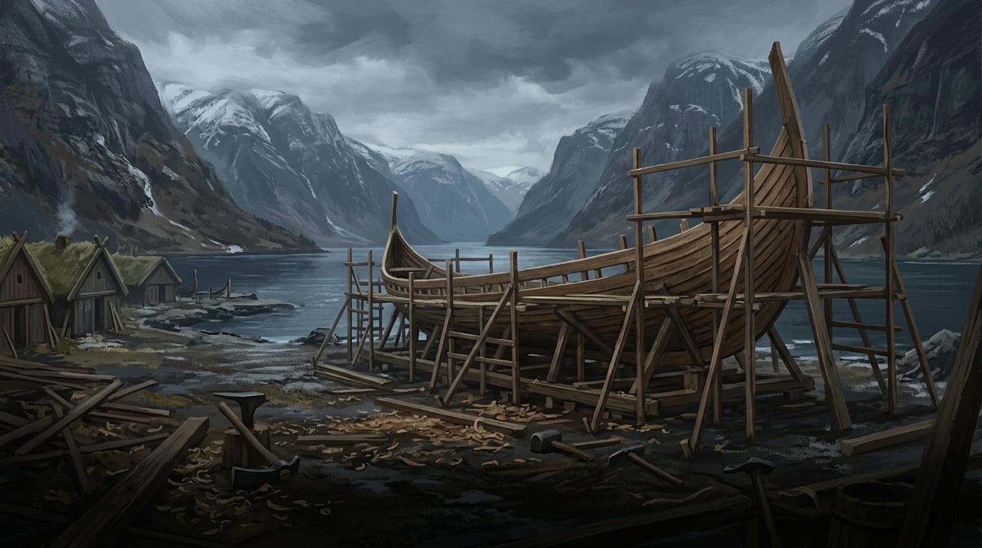 峡湾船厂——场景背景