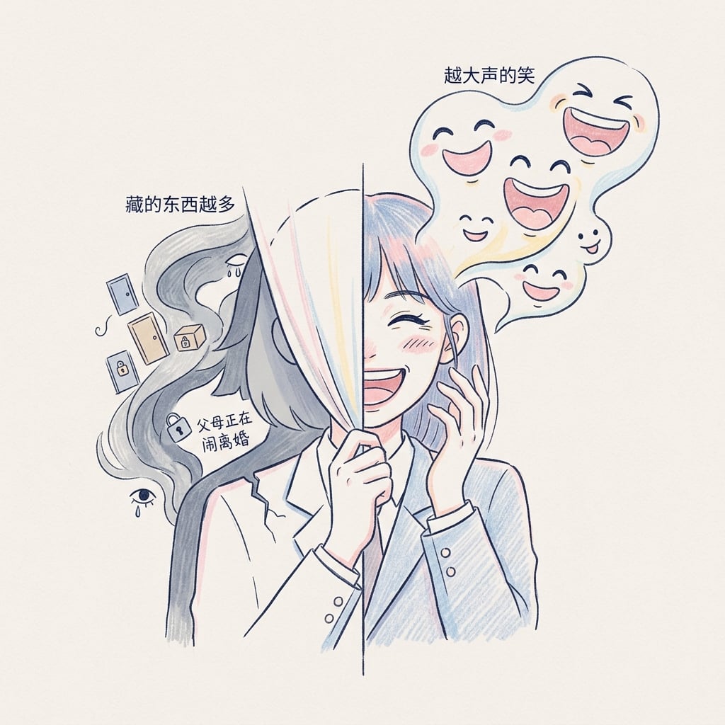저우샤오샤오: 웃음은 최고의 위장 (周晓晓：笑声是最好的伪装)