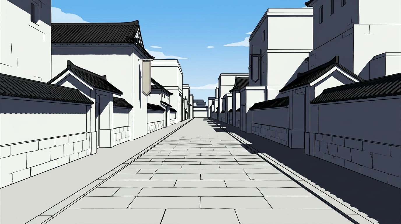 Seireitei street background