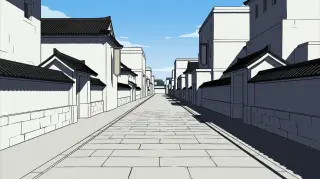 瀞灵廷街道背景