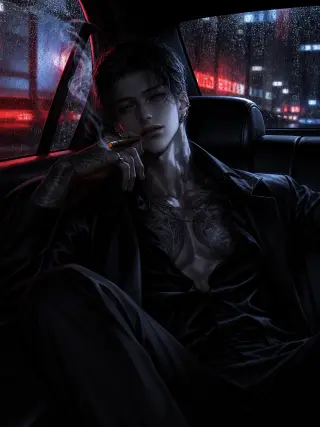 Scene background — the night drive
