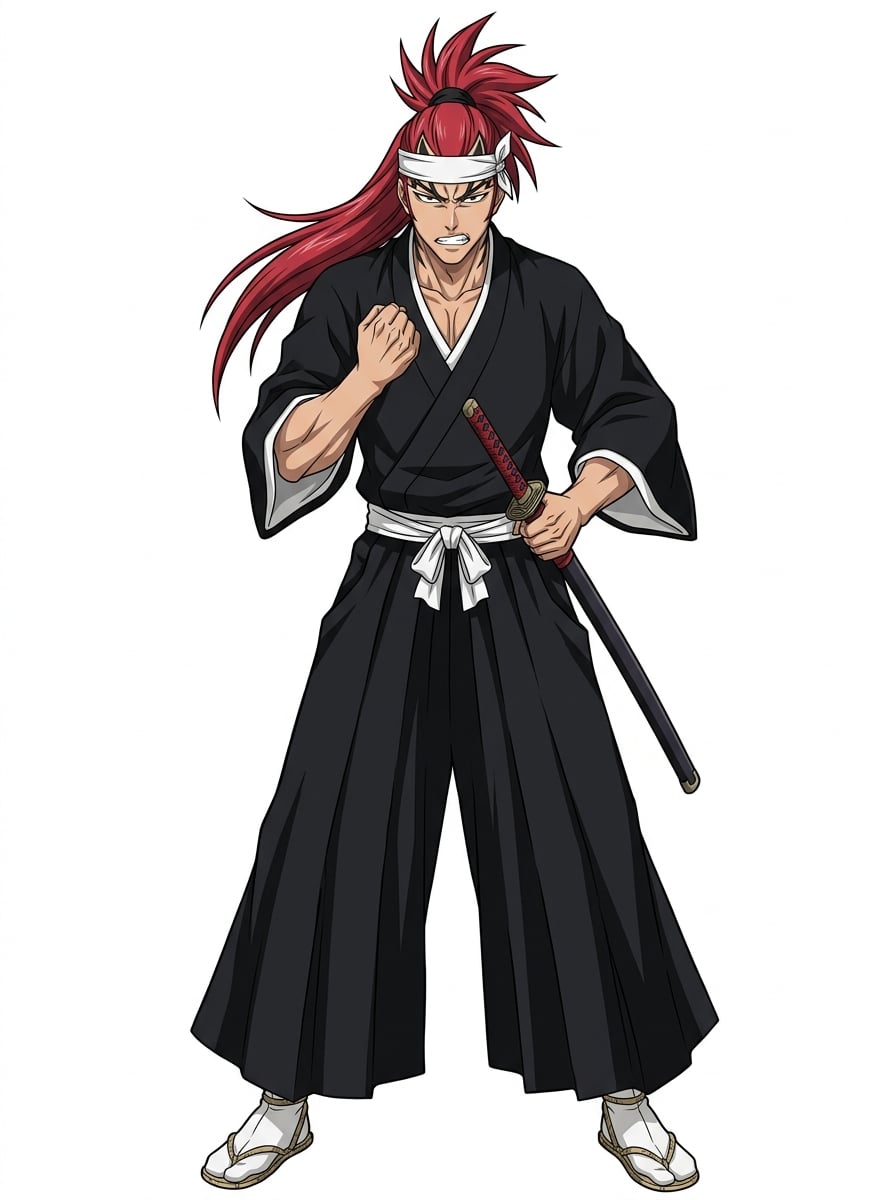 Renji Abarai battle sprite