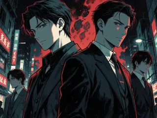 Bungo Stray Dogs Yokohama night