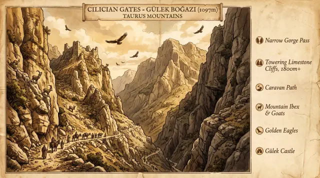 Cilician Gates — map detail view
