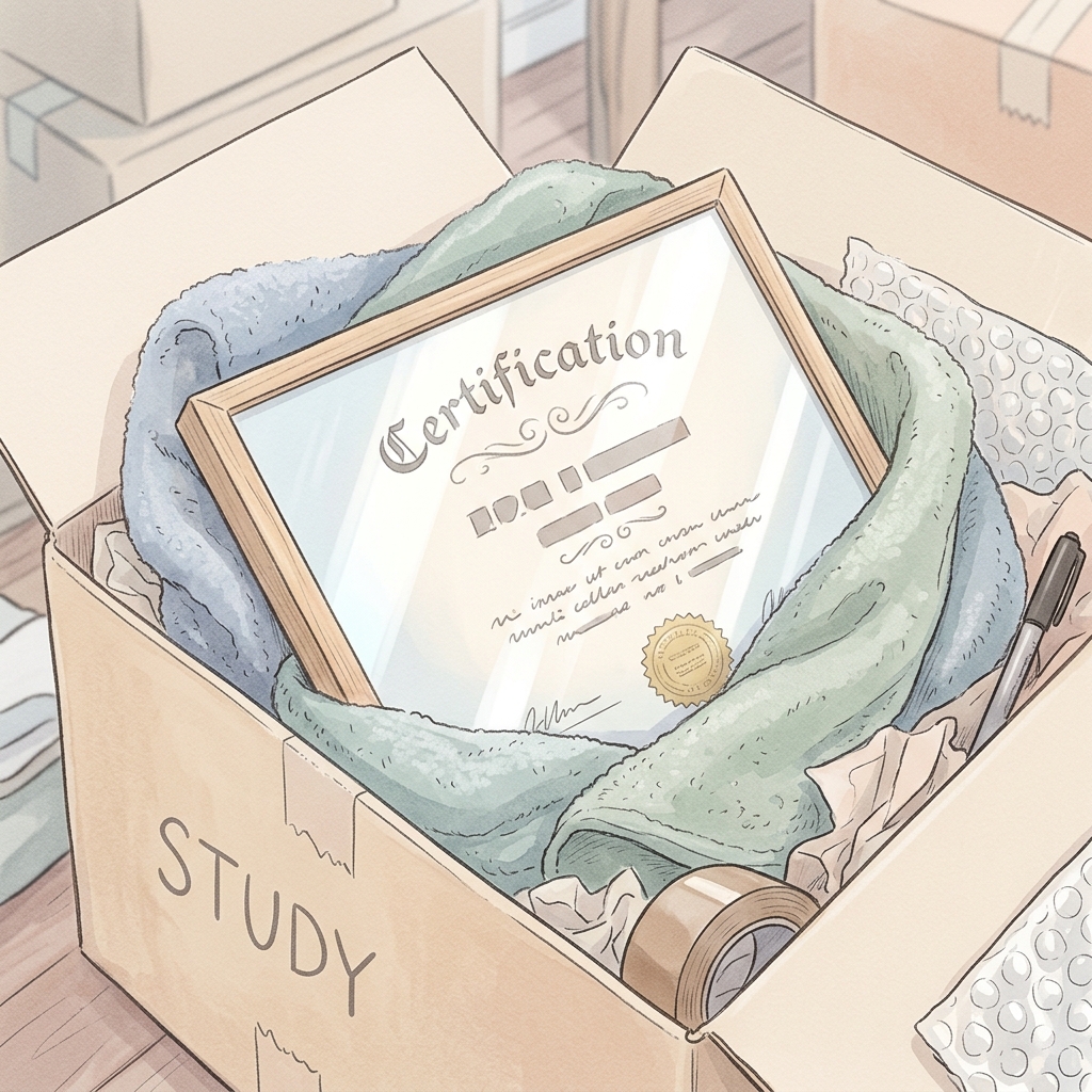 The Framed Diploma