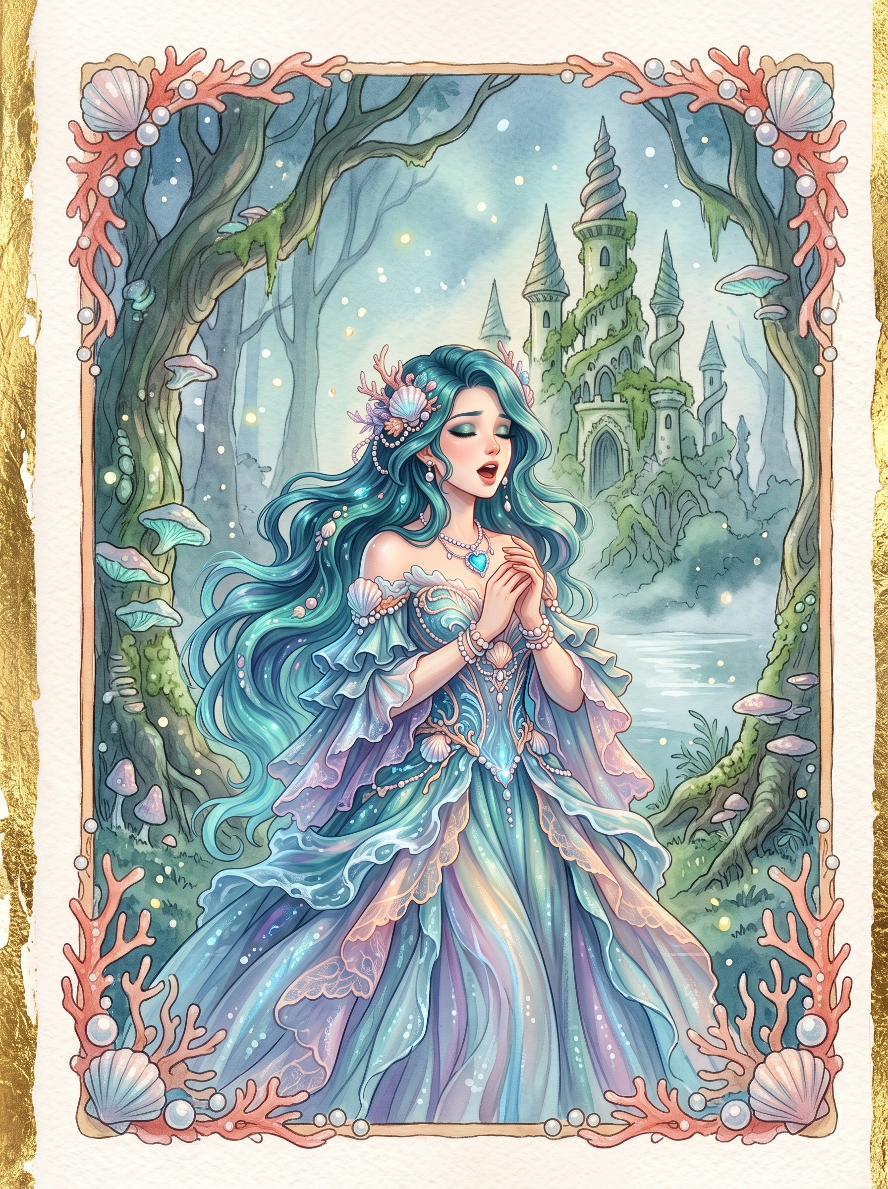 Image de référence — IrisDeep, chanteuse des profondeurs marines