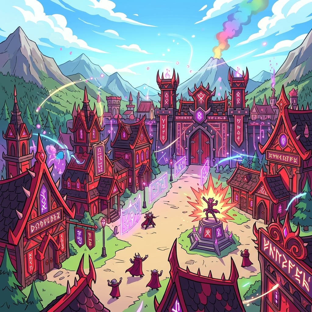 Crimson Demon Village