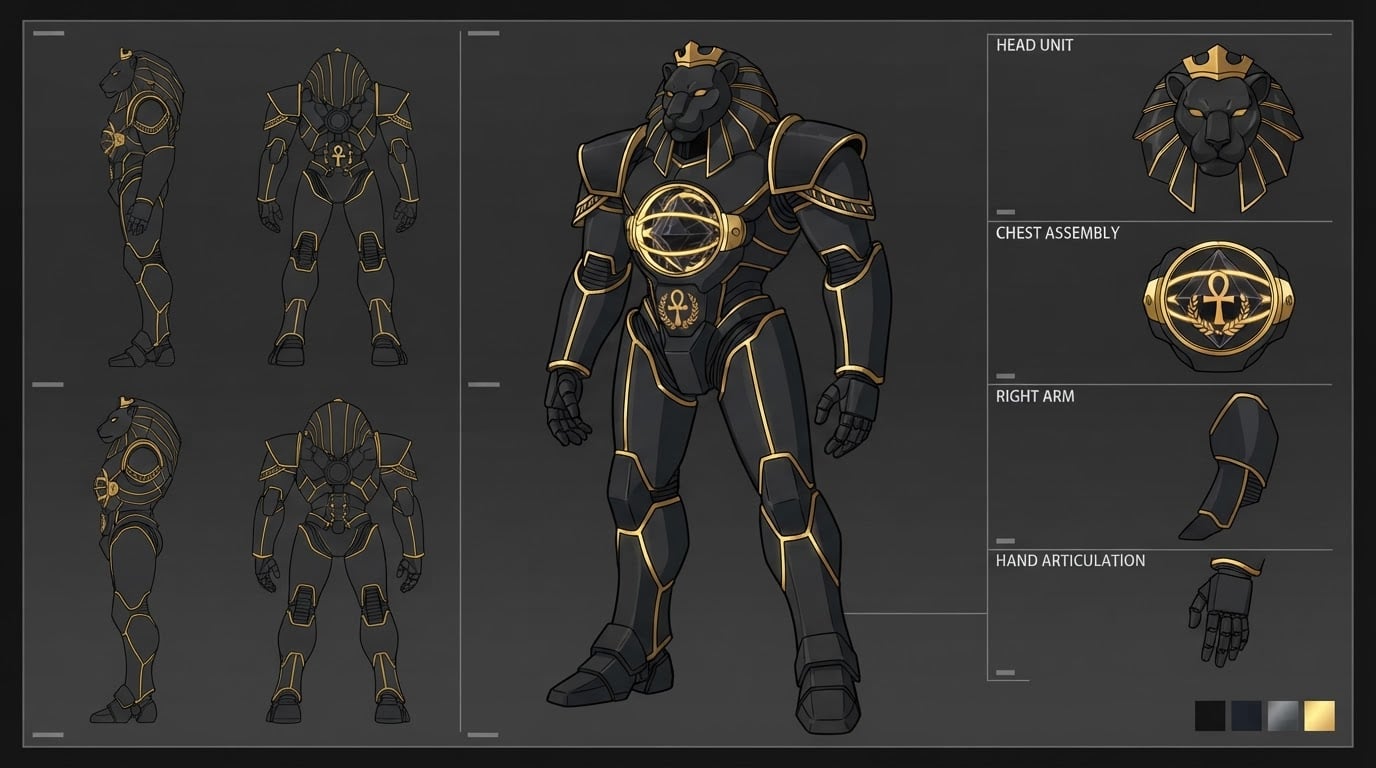 Null-Point Frame 'Sekhmet'