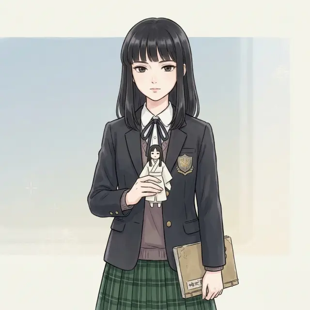 Character art — 嘉茂渊子 identity reference
