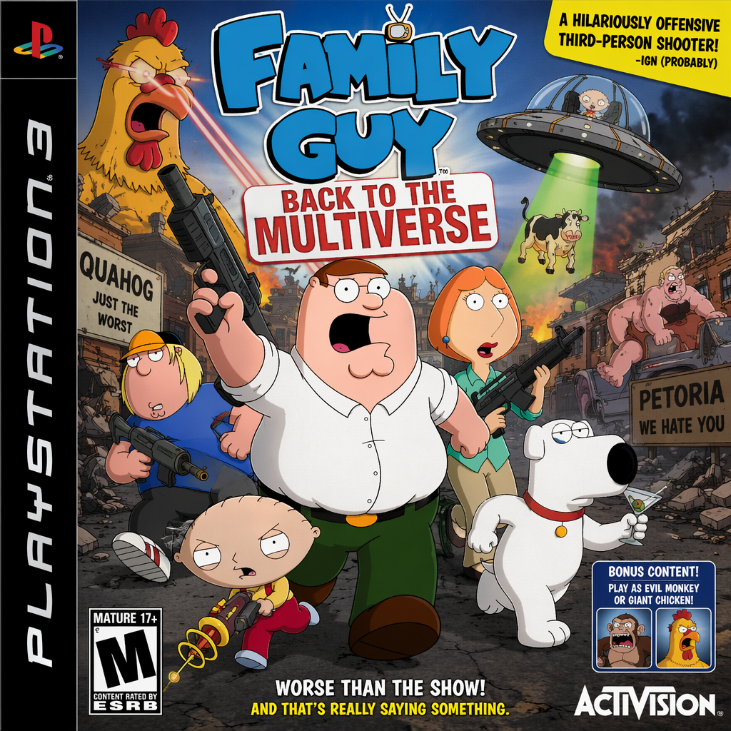 Family Guy — Adult Animation Comedy: Quahog's Craziest Interactive Adventure