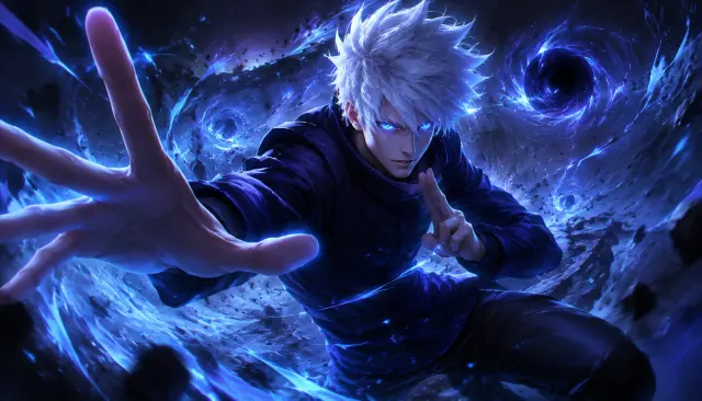 Jujutsu Kaisen — Satoru Gojo Six Eyes Unleashed battle scene