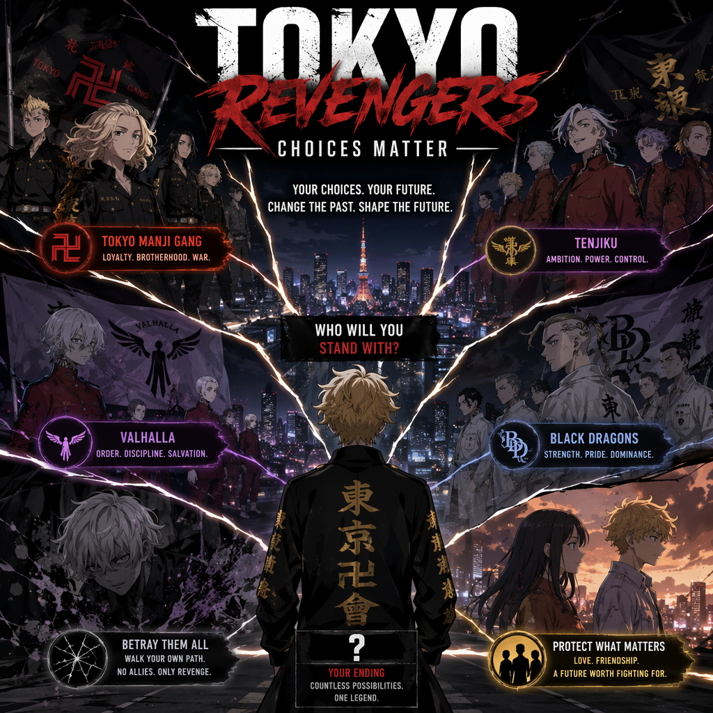 Tokyo Revengers Simulator: Blood & Bond — Time-Travel Gang Chronicle
