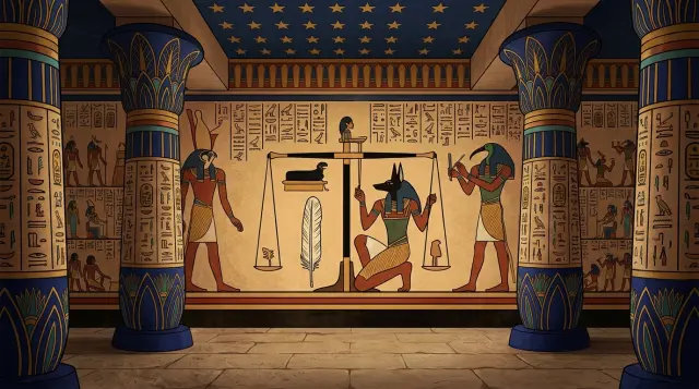 Hall of Judgment background