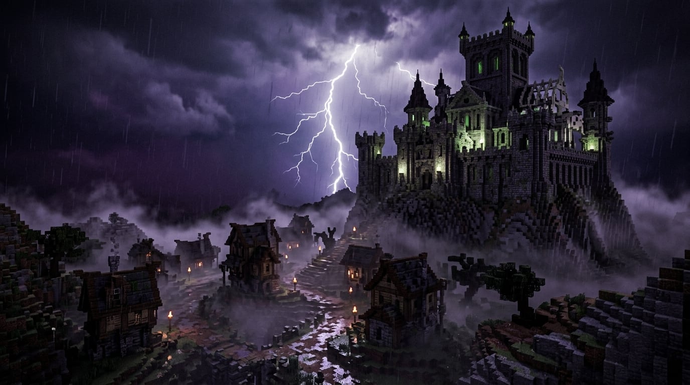 Key-Art des Spukschlosses