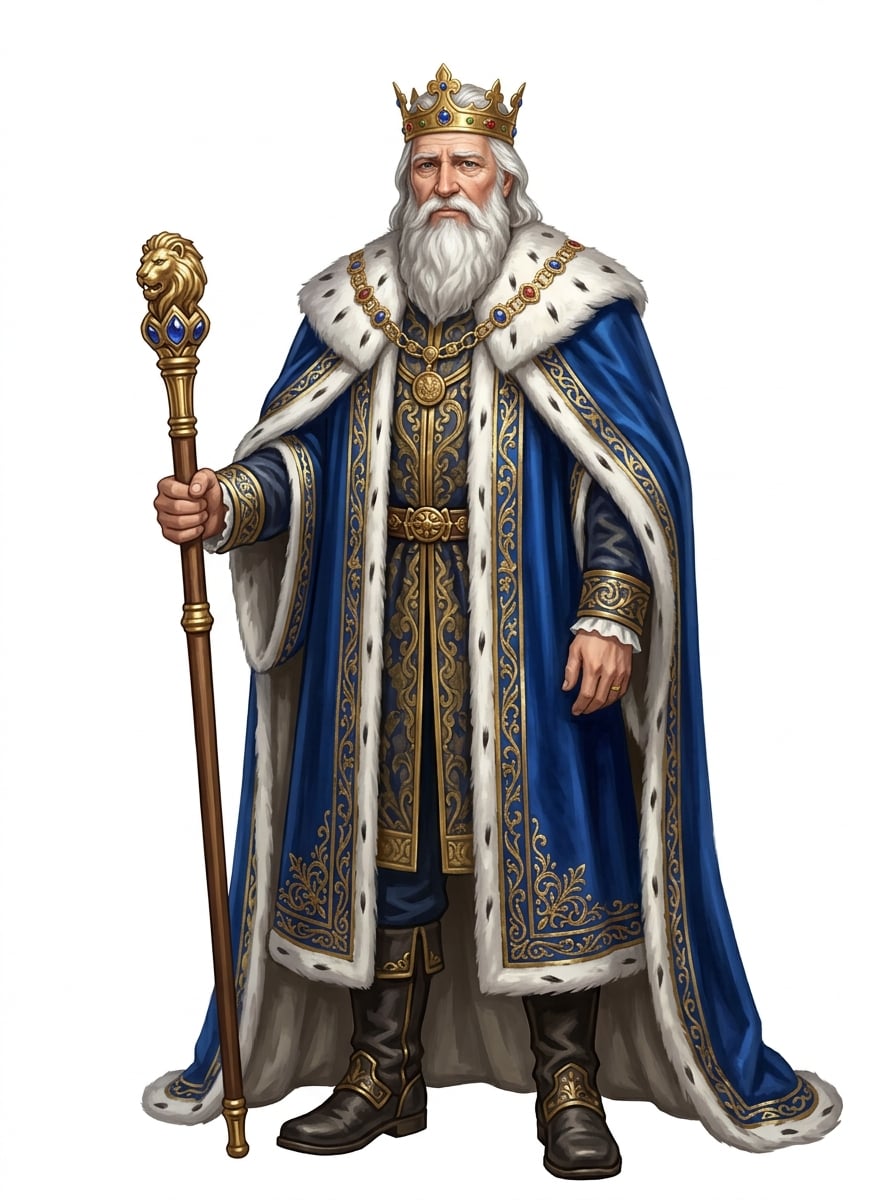 King of Tantegel neutral sprite