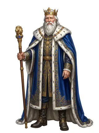 King of Tantegel neutral sprite