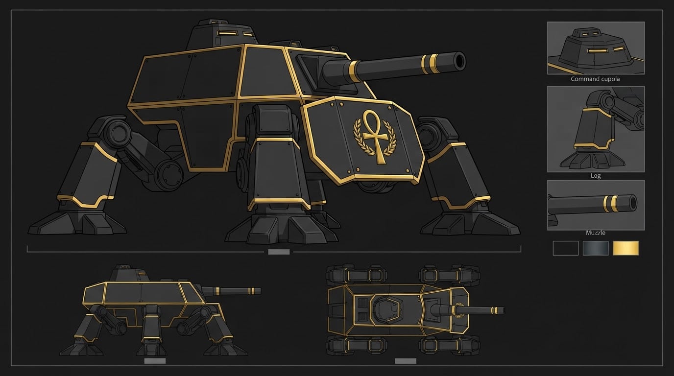 Walking Heavy Tank