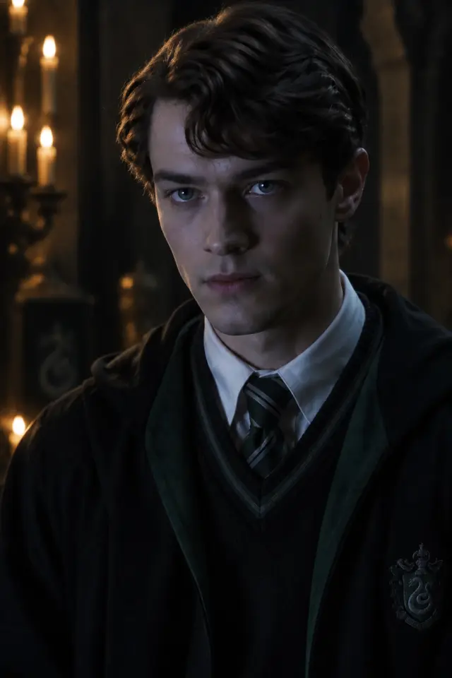 Porträt-Referenz von Tom Riddle